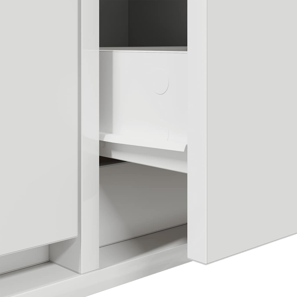 TV Cabinets 2 pcs White 60x31x25,5 cm Engineered Wood