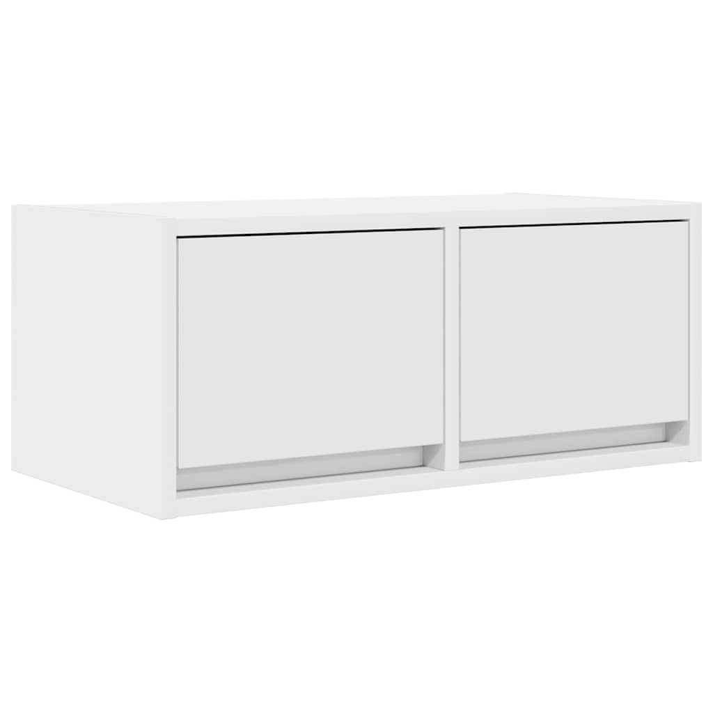 TV Cabinets 2 pcs White 60x31x25,5 cm Engineered Wood