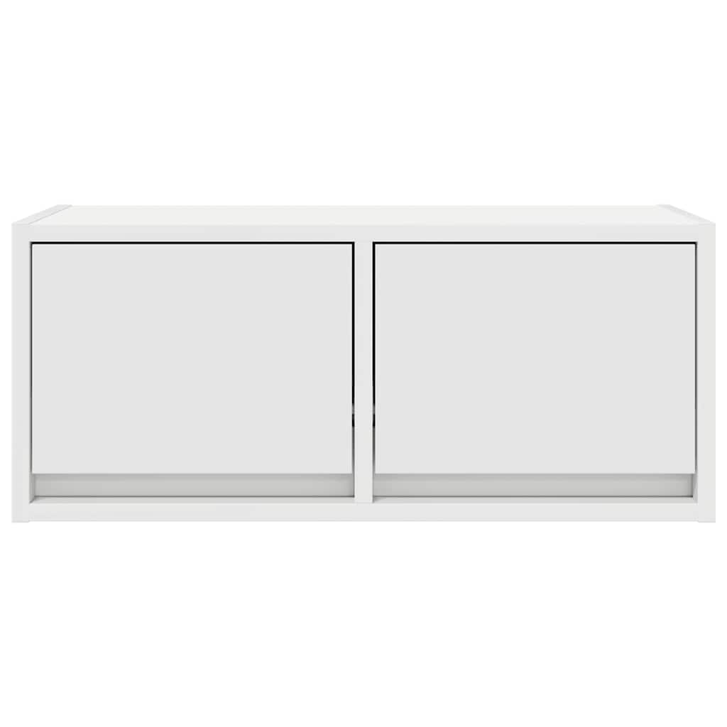 TV Cabinets 2 pcs White 60x31x25,5 cm Engineered Wood