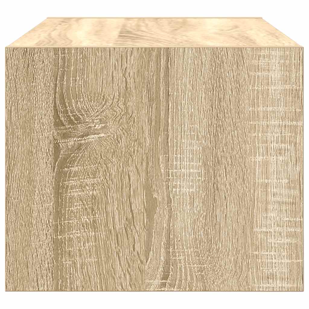 TV Cabinets 2 pcs Sonoma Oak 60x31x25,5 cm Engineered Wood