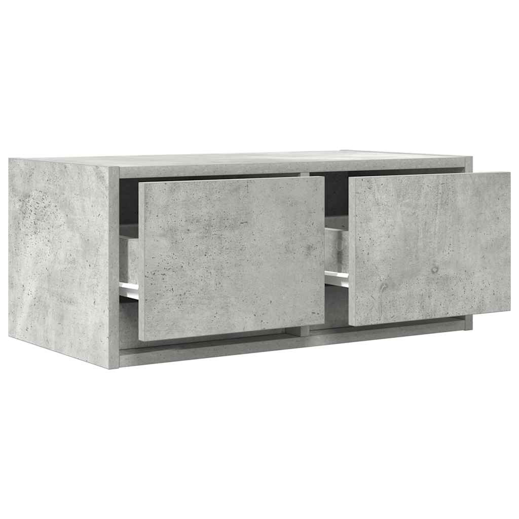 TV Cabinets 2 pcs Concrete Grey 60x31x25,5 cm Engineered Wood