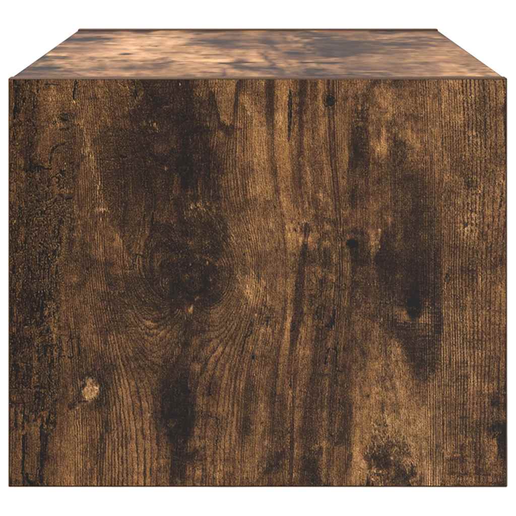 TV Cabinets 2 pcs Smoked Oak 60x31x25,5 cm Engineered Wood