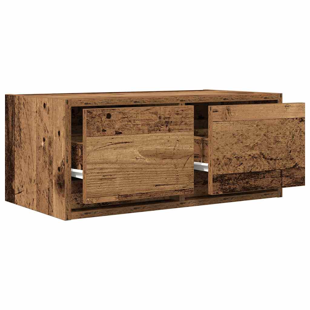 TV Cabinet Old Wood 60x31x25,5 cm Engineered Wood