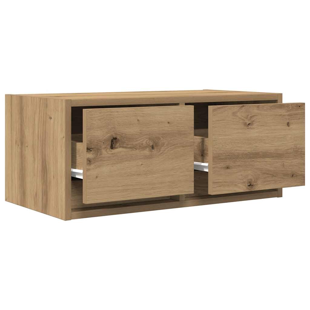 TV Cabinets 2 pcs Artisan Oak 60x31x25,5 cm Engineered Wood