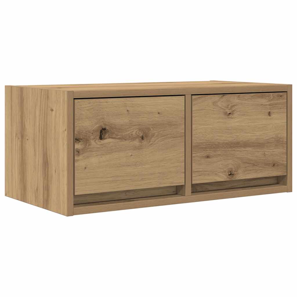 TV Cabinets 2 pcs Artisan Oak 60x31x25,5 cm Engineered Wood