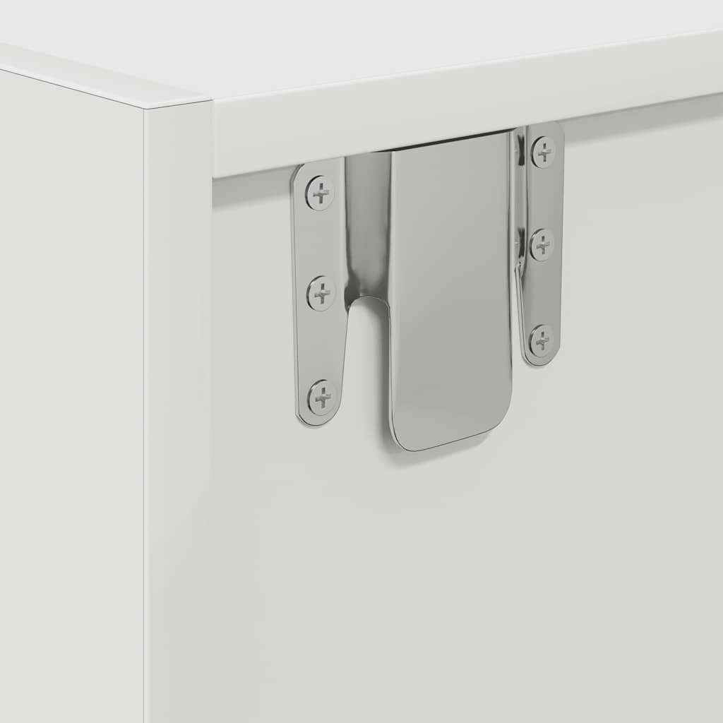 TV Cabinets 2 pcs White 80x31x25,5 cm Engineered Wood