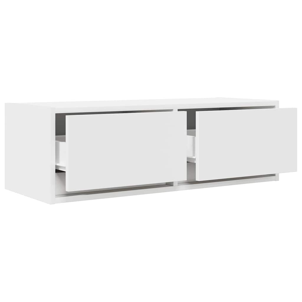 TV Cabinets 2 pcs White 80x31x25,5 cm Engineered Wood