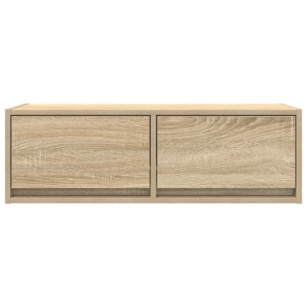 TV Cabinets 2 pcs Sonoma Oak 80x31x25,5 cm Engineered Wood