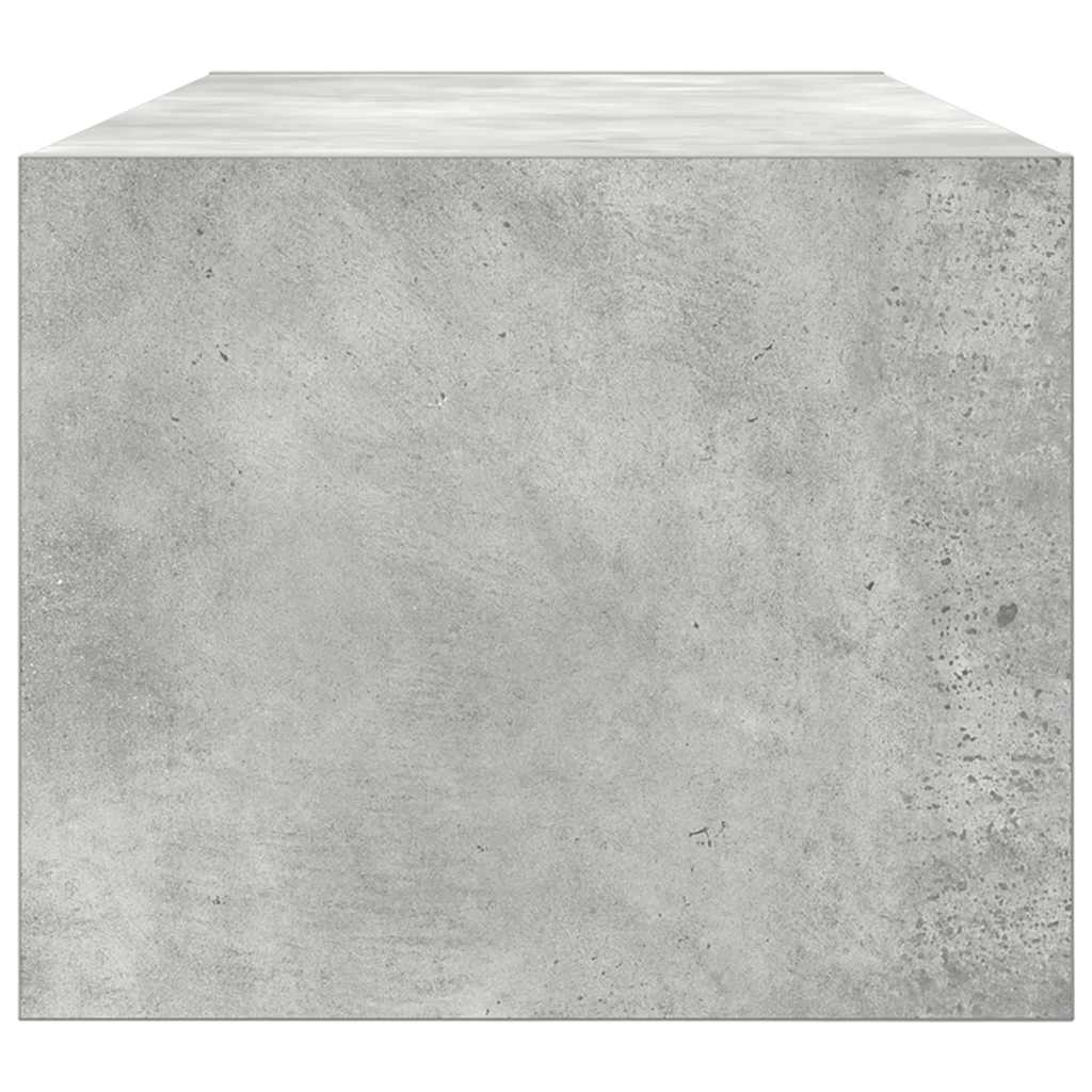 TV Cabinets 2 pcs Concrete Grey 80x31x25,5 cm Engineered Wood