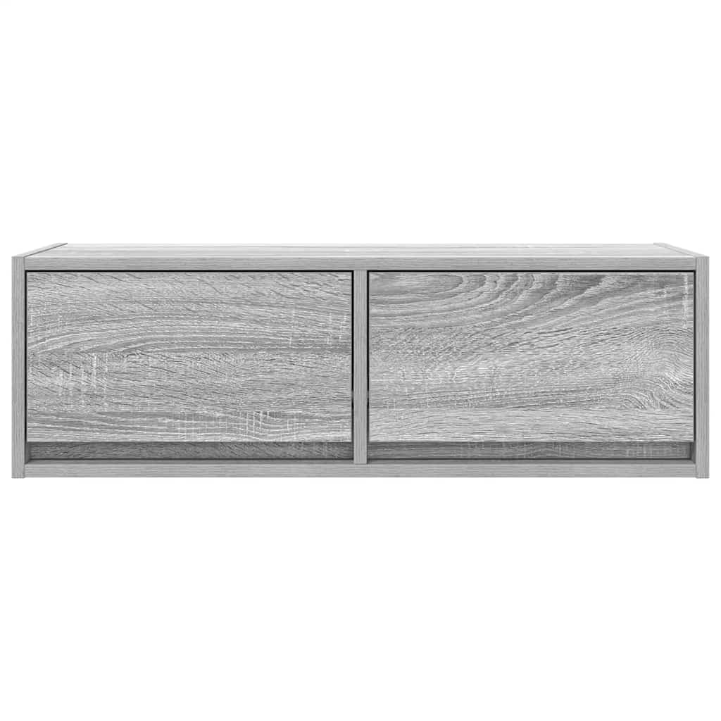TV Cabinet Grey Sonoma 80x31x25,5 cm Engineered Wood