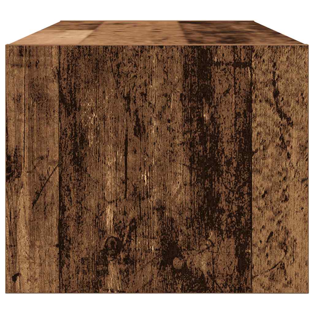 TV Cabinets 2 pcs Old Wood 80x31x25,5 cm Engineered Wood