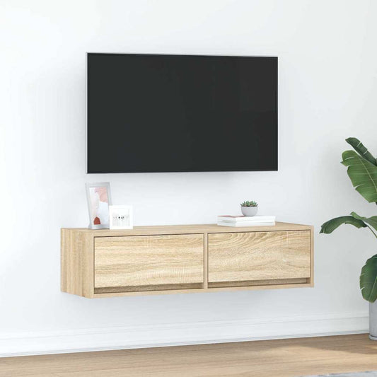 TV Cabinet 100 x 31 x 25.5 cm Sonoma oak Engineered wood