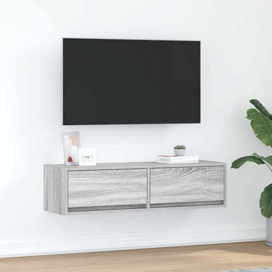 TV Cabinet 100 x 31 x 25.5 cm Grey sonoma Engineered wood