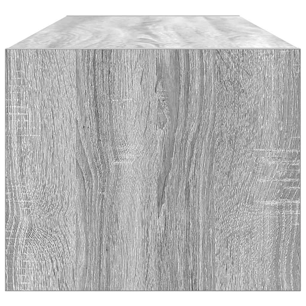 TV Cabinet Grey sonoma 100 x 31 x 25.5 cm Engineered wood