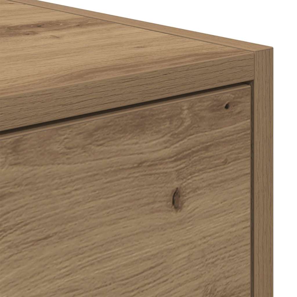 TV Cabinet Artisan oak 100 x 31 x 25.5 cm Engineered wood
