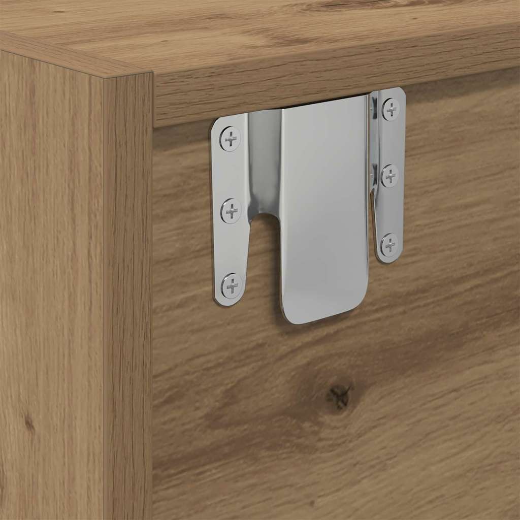 TV Cabinet Artisan oak 100 x 31 x 25.5 cm Engineered wood