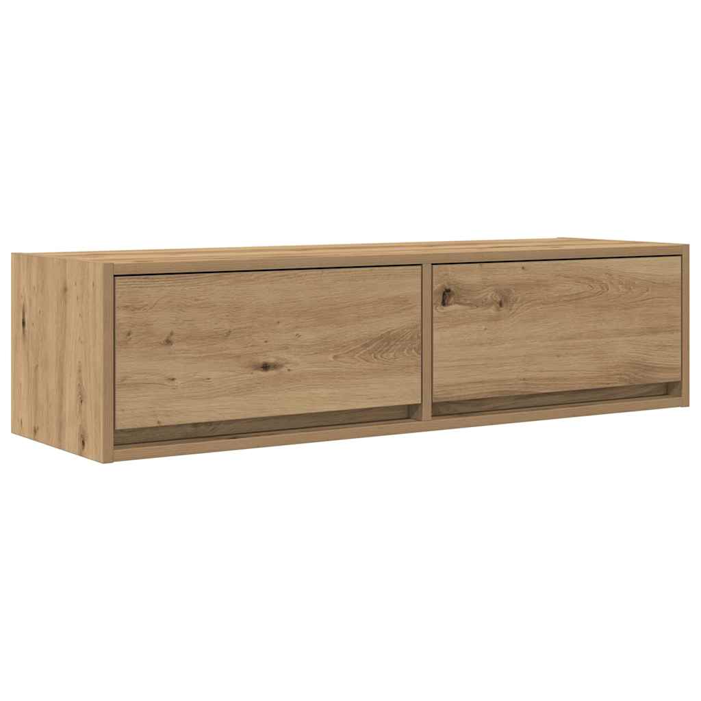 TV Cabinet Artisan oak 100 x 31 x 25.5 cm Engineered wood