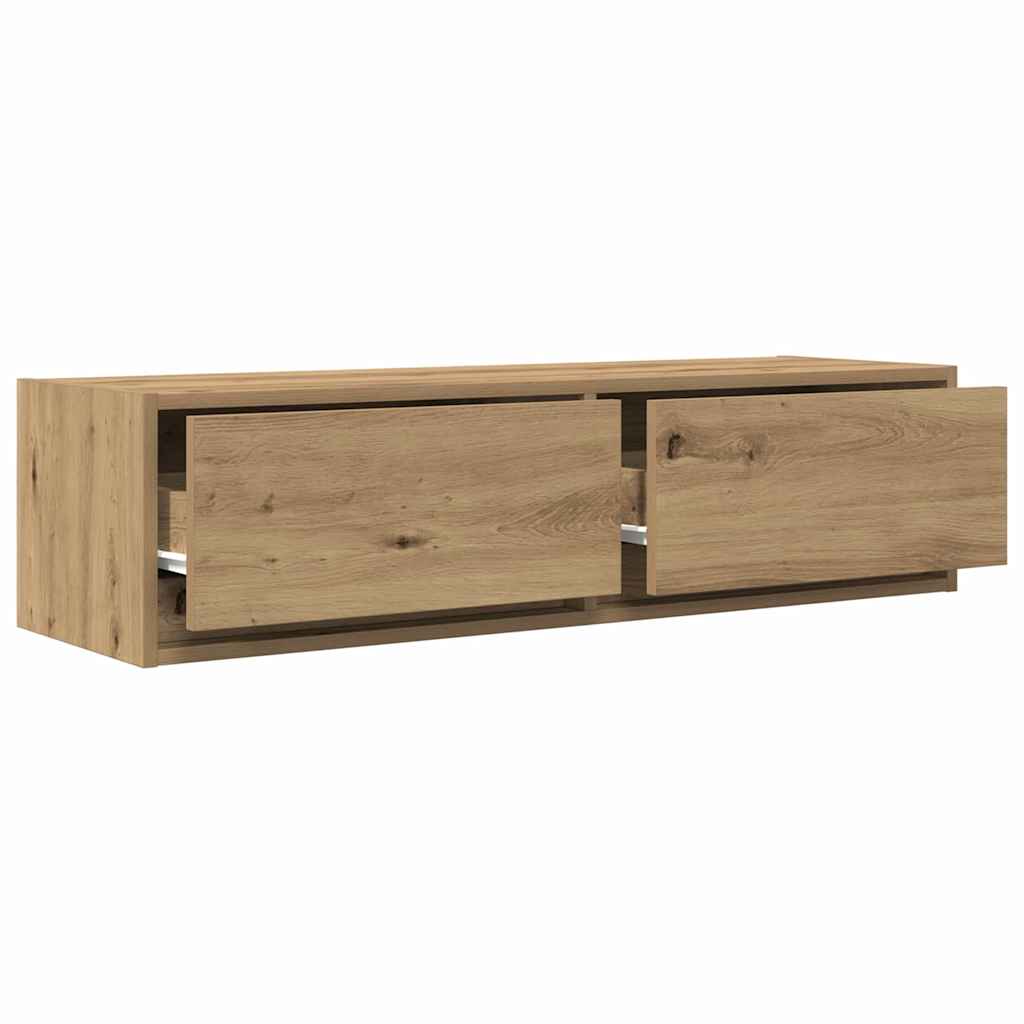 TV Cabinet Artisan oak 100 x 31 x 25.5 cm Engineered wood