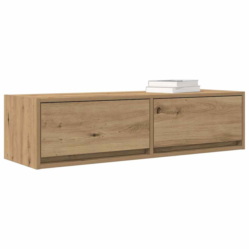 TV Cabinet Artisan oak 100 x 31 x 25.5 cm Engineered wood