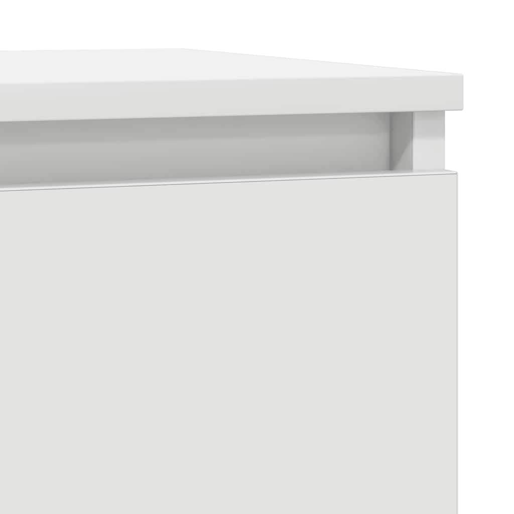 Sideboard with Drawer White 71x35x65 cm Engineered Wood