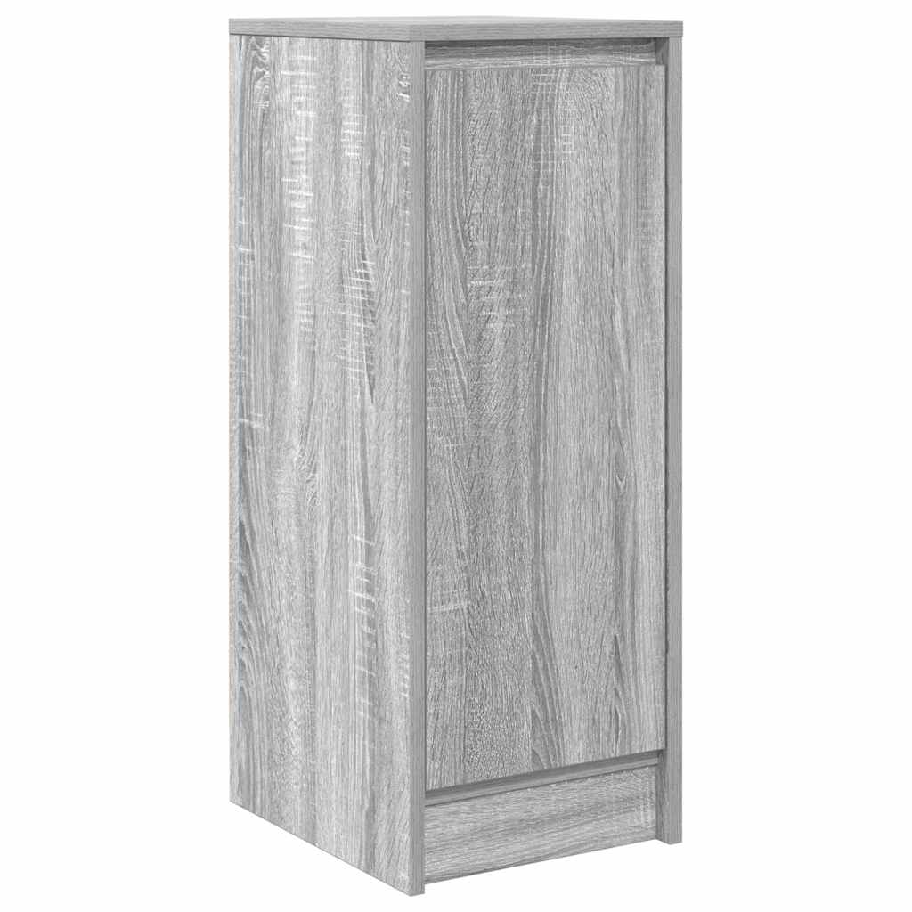 Sideboard Grey Sonoma 29.5x34x76 cm Engineered Wood