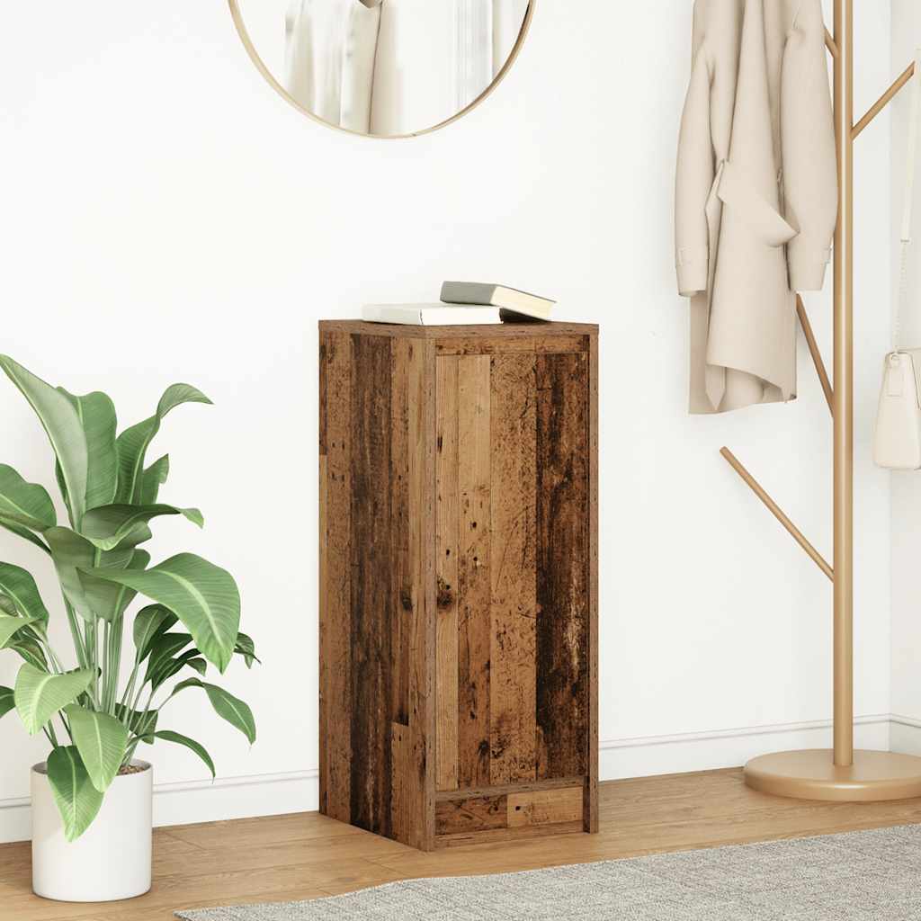 Sideboard Old Wood 29.5x34x76 cm Engineered Wood