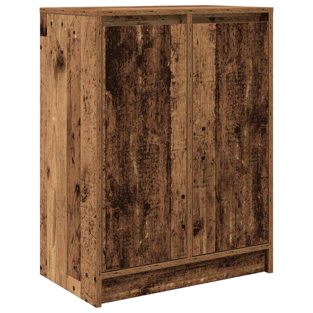 Sideboard Old Wood 57x34x76 cm Engineered Wood