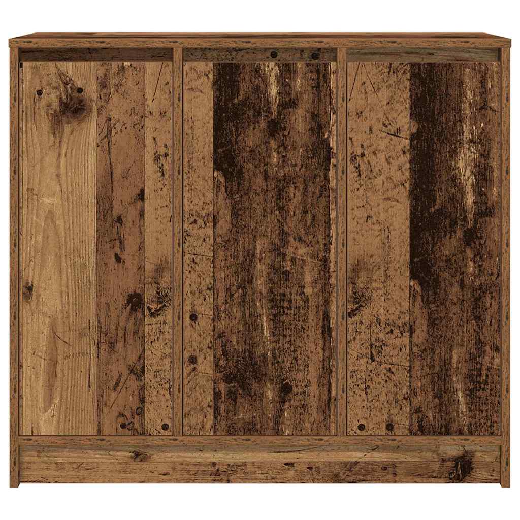 Sideboard Old Wood 85x34x76 cm Engineered Wood