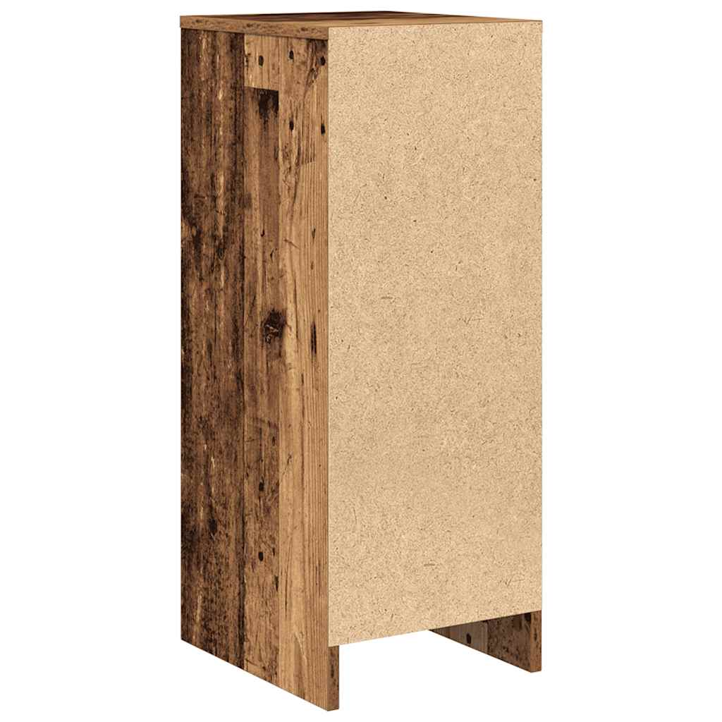 Sideboard Old Wood 29.5x34x76 cm Engineered Wood