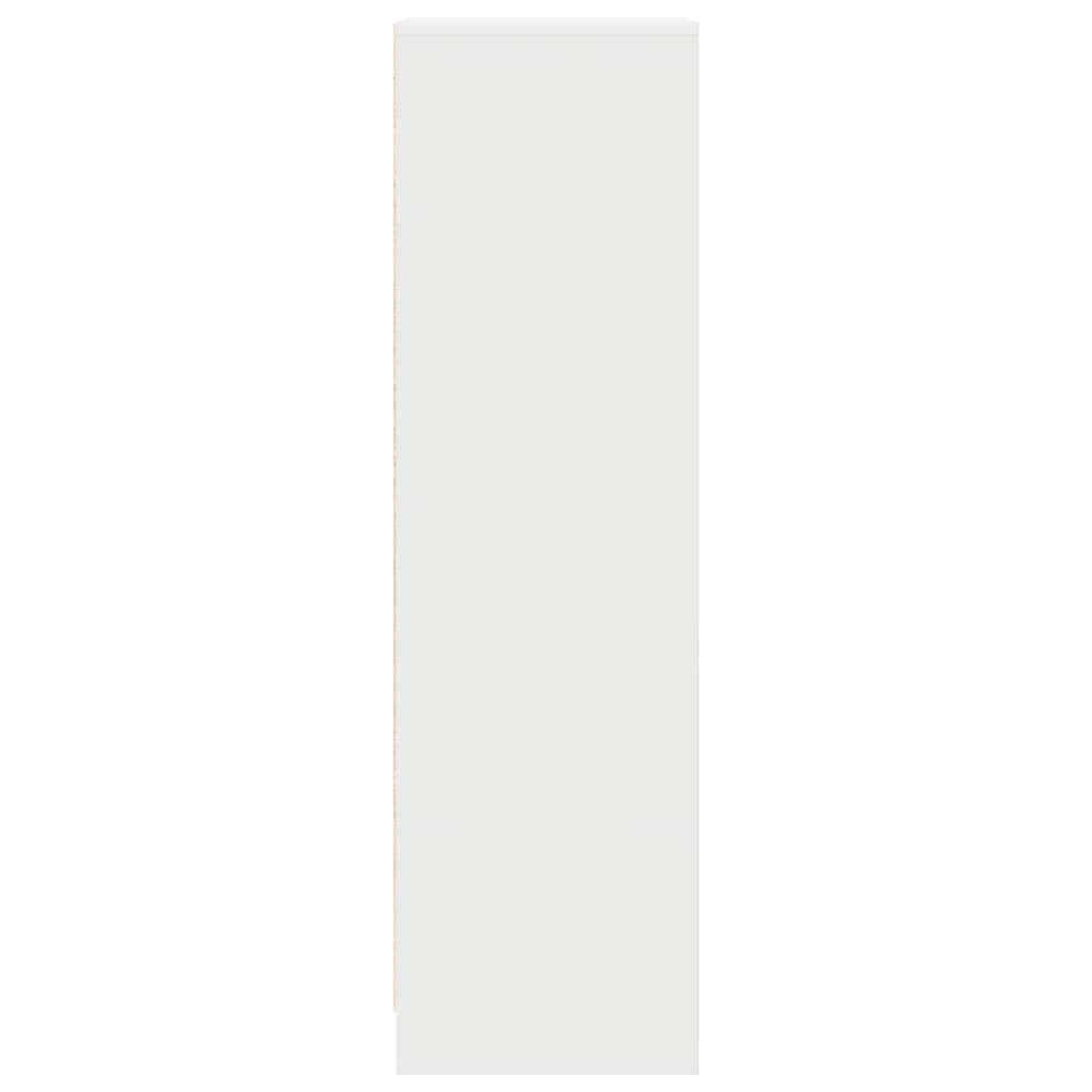 Highboard White 29,5x34x119,5 cm Engineered Wood