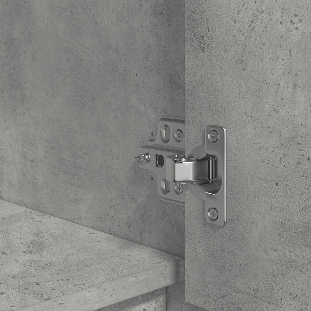 Highboard Concrete Grey 29,5x34x119,5 cm Engineered Wood