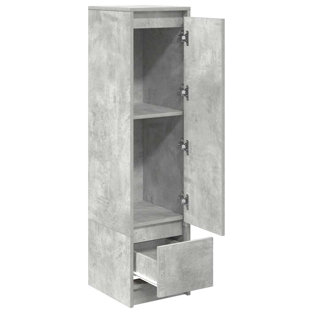 Highboard Concrete Grey 29,5x34x119,5 cm Engineered Wood