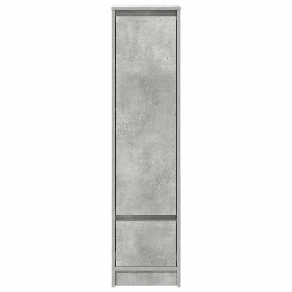 Highboard Concrete Grey 29,5x34x119,5 cm Engineered Wood