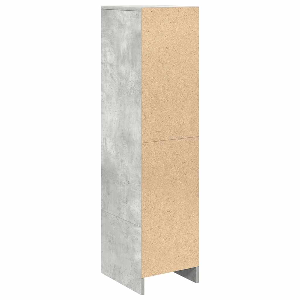 Highboard Concrete Grey 29,5x34x119,5 cm Engineered Wood