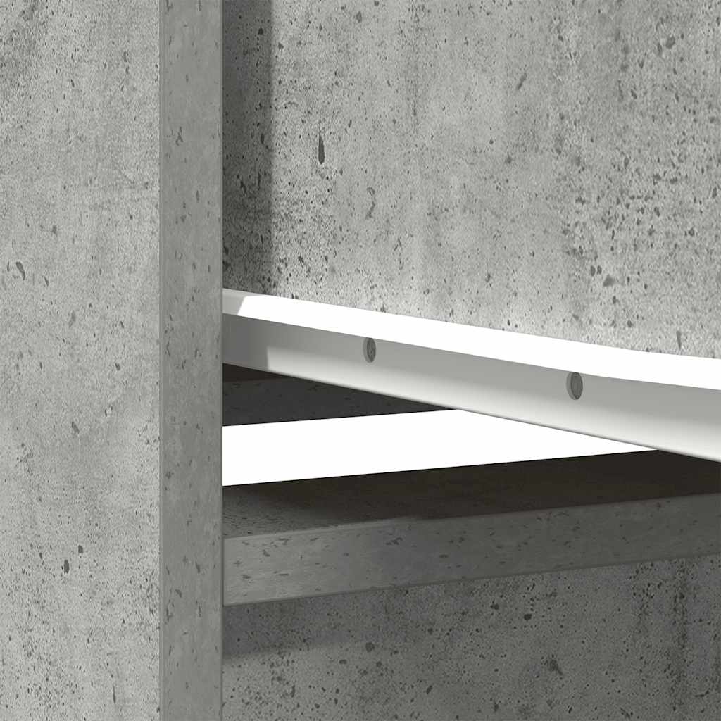 Highboard Concrete Grey 29,5x34x119,5 cm Engineered Wood