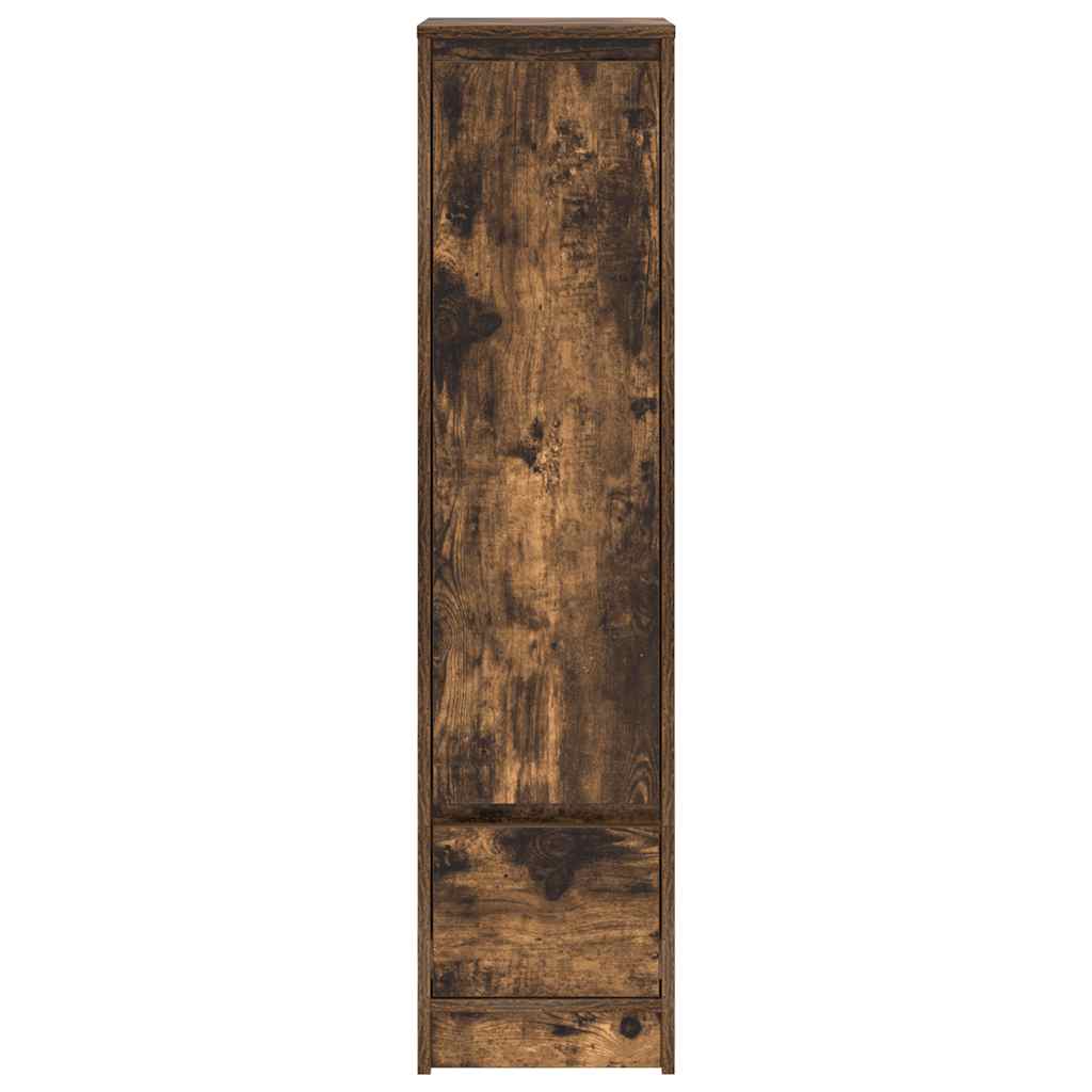 Highboard Smoked Oak 29.5x34x119.5 cm Engineered Wood