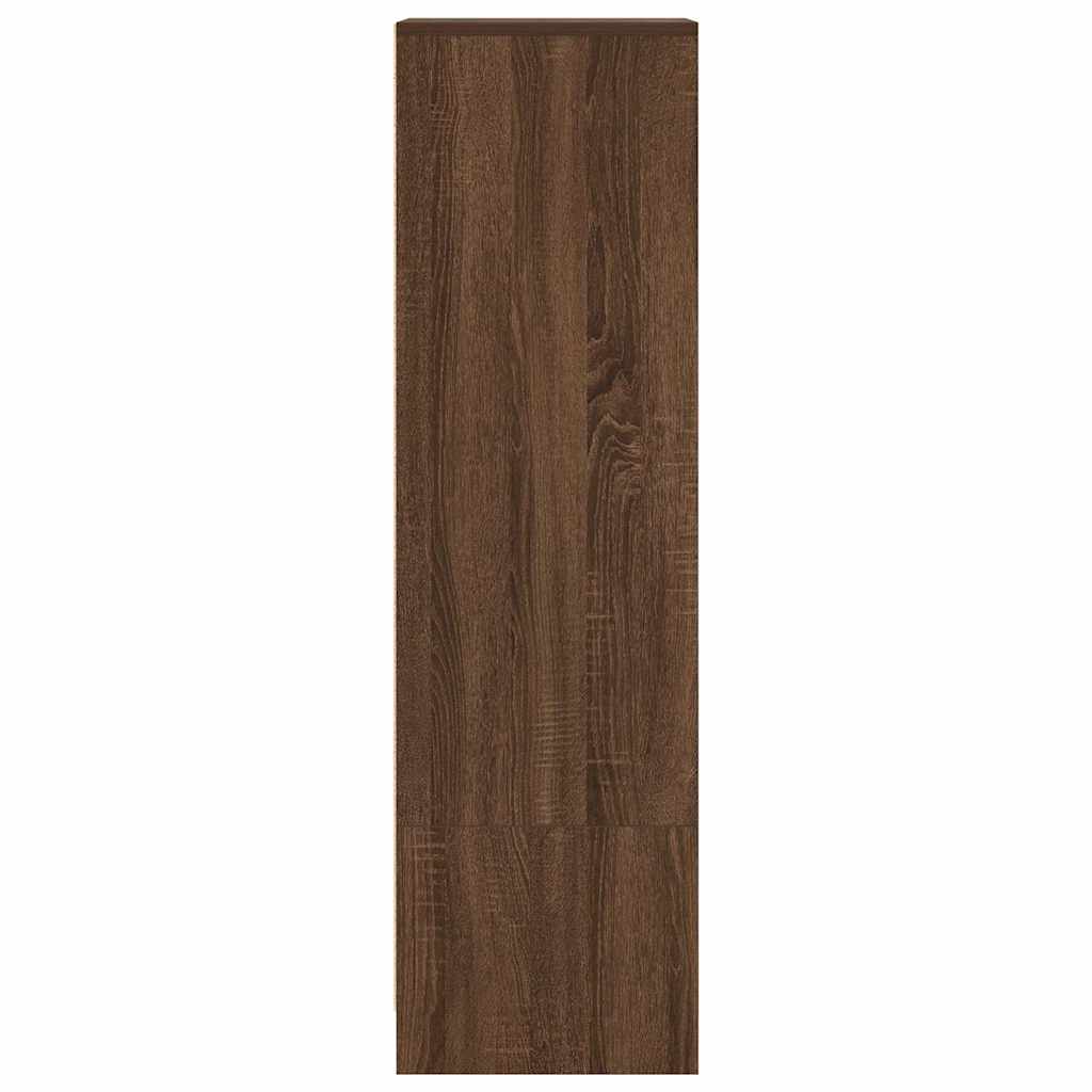 Highboard Brown Oak 29,5x34x119,5 cm Engineered Wood