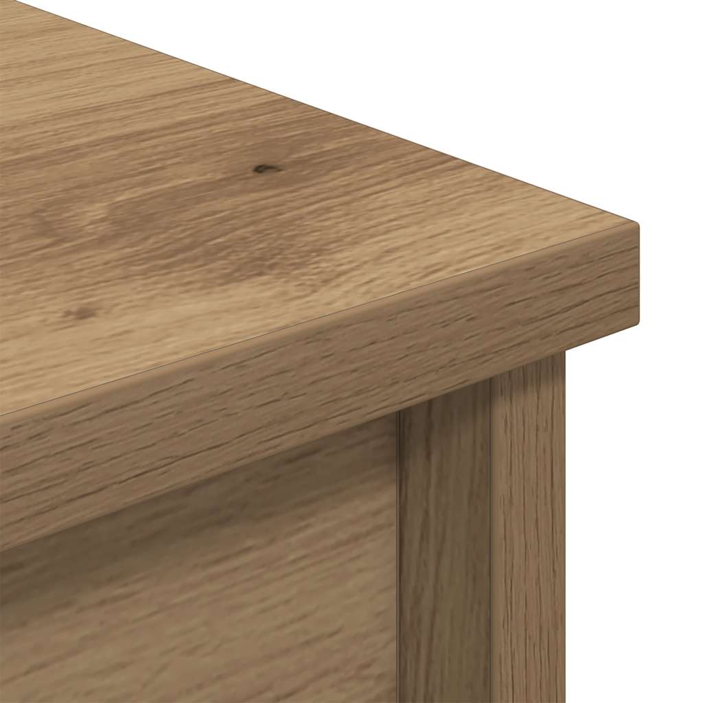 Highboard Artisan Oak 37.5x35x180 cm Engineered Wood