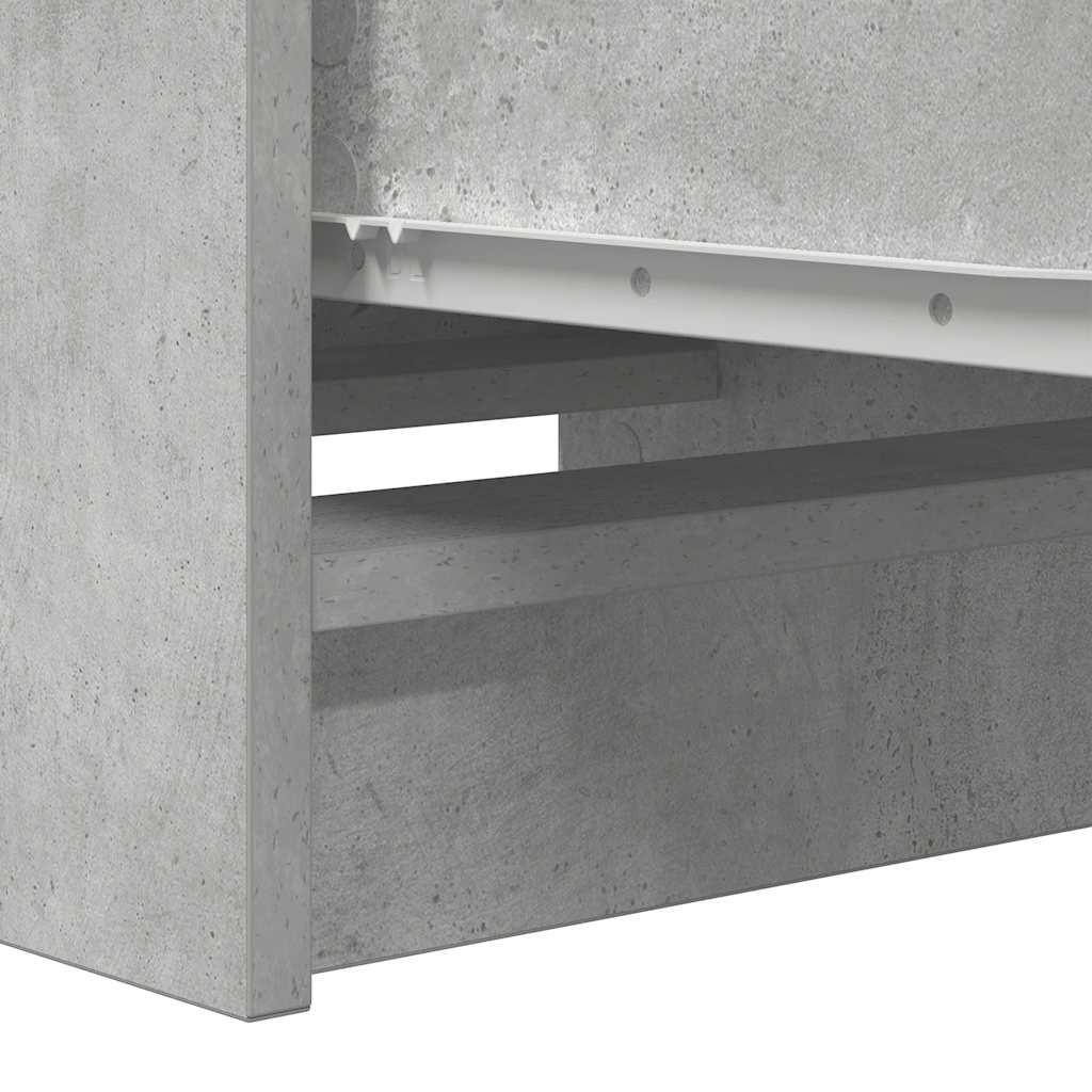 Sideboard Concrete Grey 37.5x35x99 cm Engineered Wood