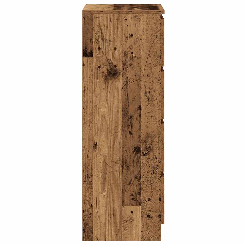 Sideboard Old Wood 37.5x35x99 cm Engineered Wood