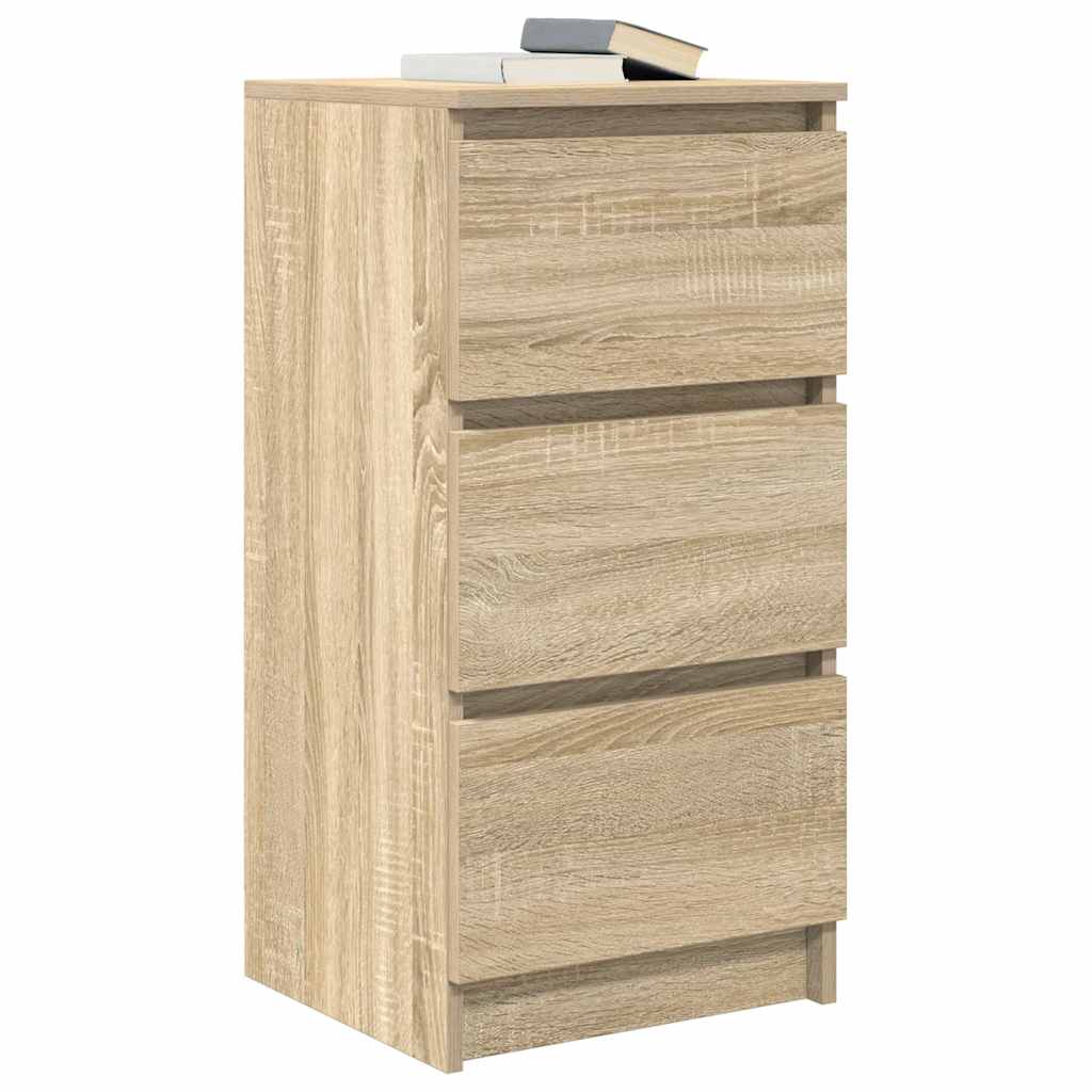Sideboard Sonoma Oak 37.5x35x76 cm Engineered Wood
