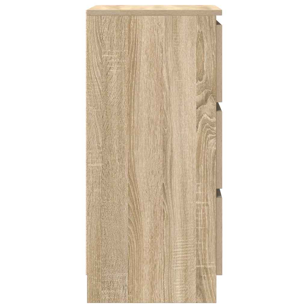 Sideboard Sonoma Oak 37.5x35x76 cm Engineered Wood