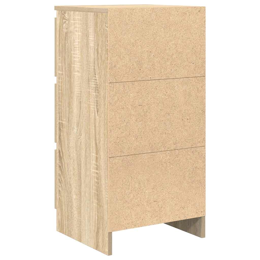 Sideboard Sonoma Oak 37.5x35x76 cm Engineered Wood