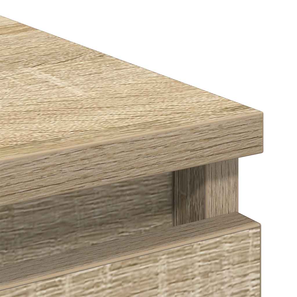 Sideboard Sonoma Oak 37.5x35x76 cm Engineered Wood