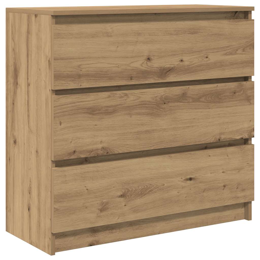 Sideboard Artisan Oak 80x35x76 cm Engineered Wood