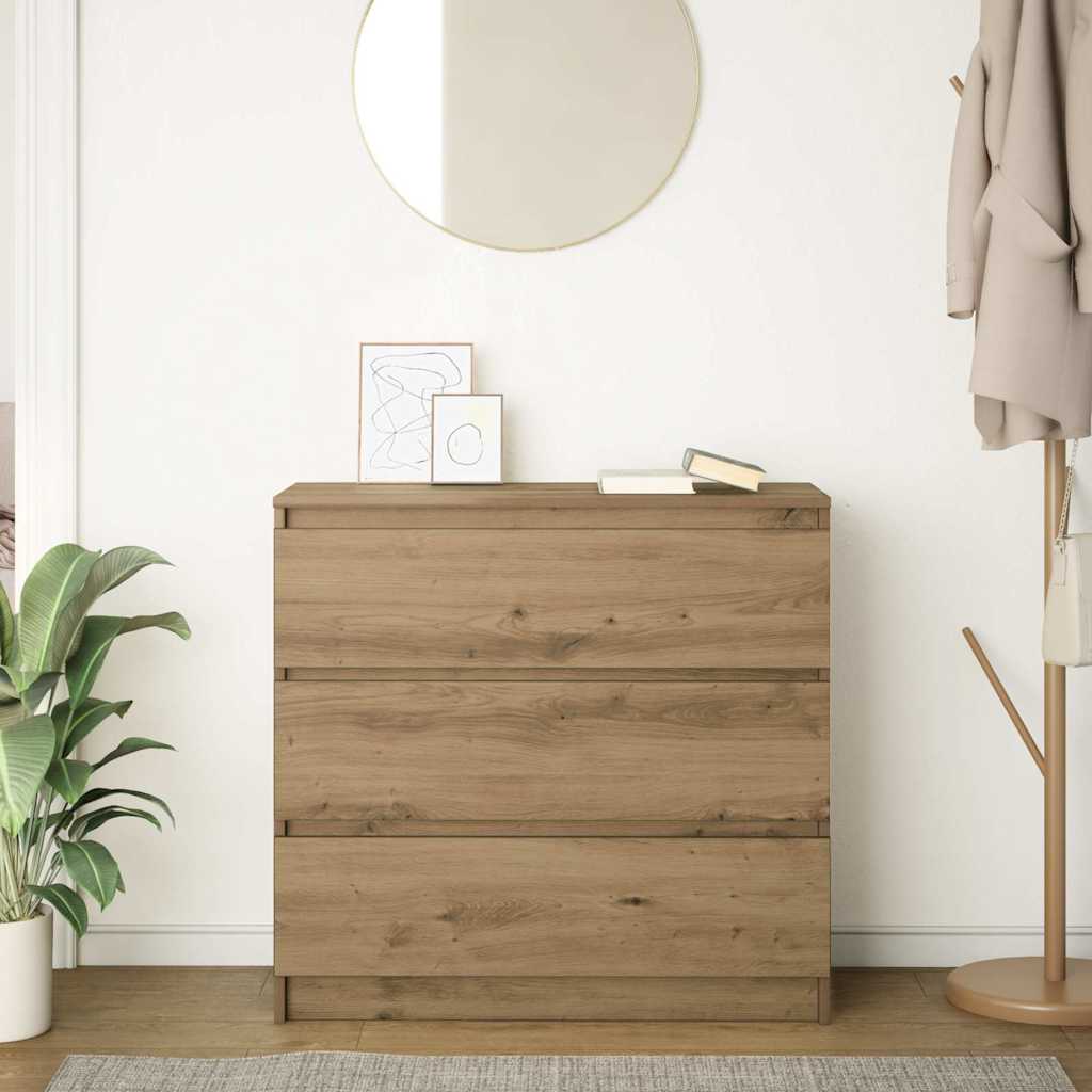Sideboard Artisan Oak 80x35x76 cm Engineered Wood