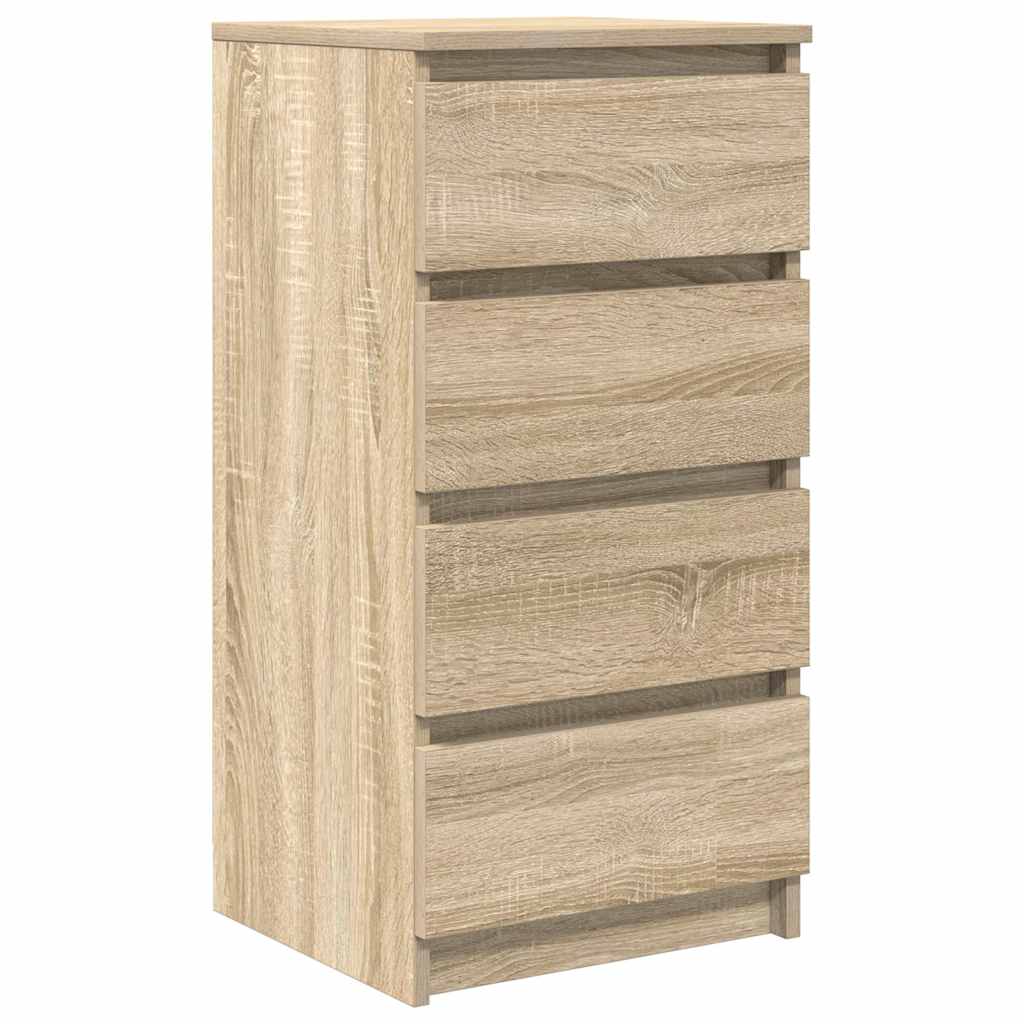 Sideboard Sonoma Oak 37.5x35x76 cm Engineered Wood
