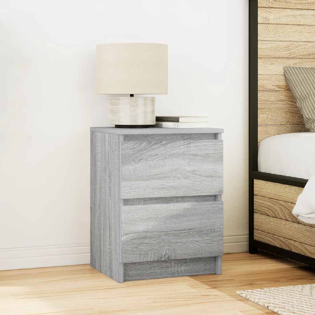 TV Cabinet Grey Sonoma 40x35x54 cm Engineered Wood
