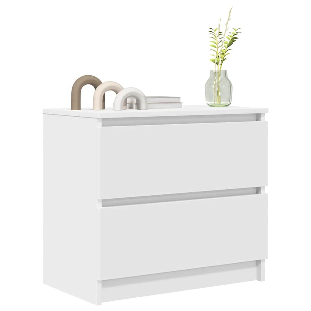 TV Cabinet White 60x35x54 cm Engineered Wood