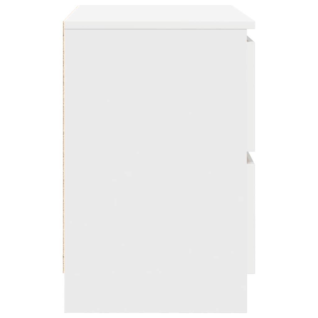 TV Cabinet White 60x35x54 cm Engineered Wood